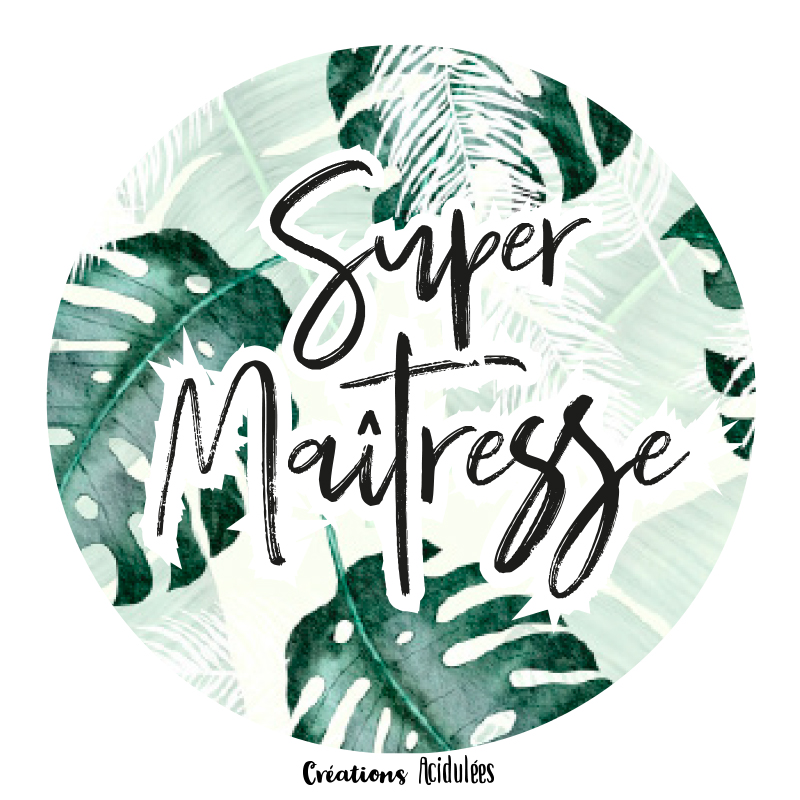 Super maîtresse (jungle) - Déclinaisons d'articles